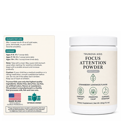 Focus Attention Powder + Multivitamin