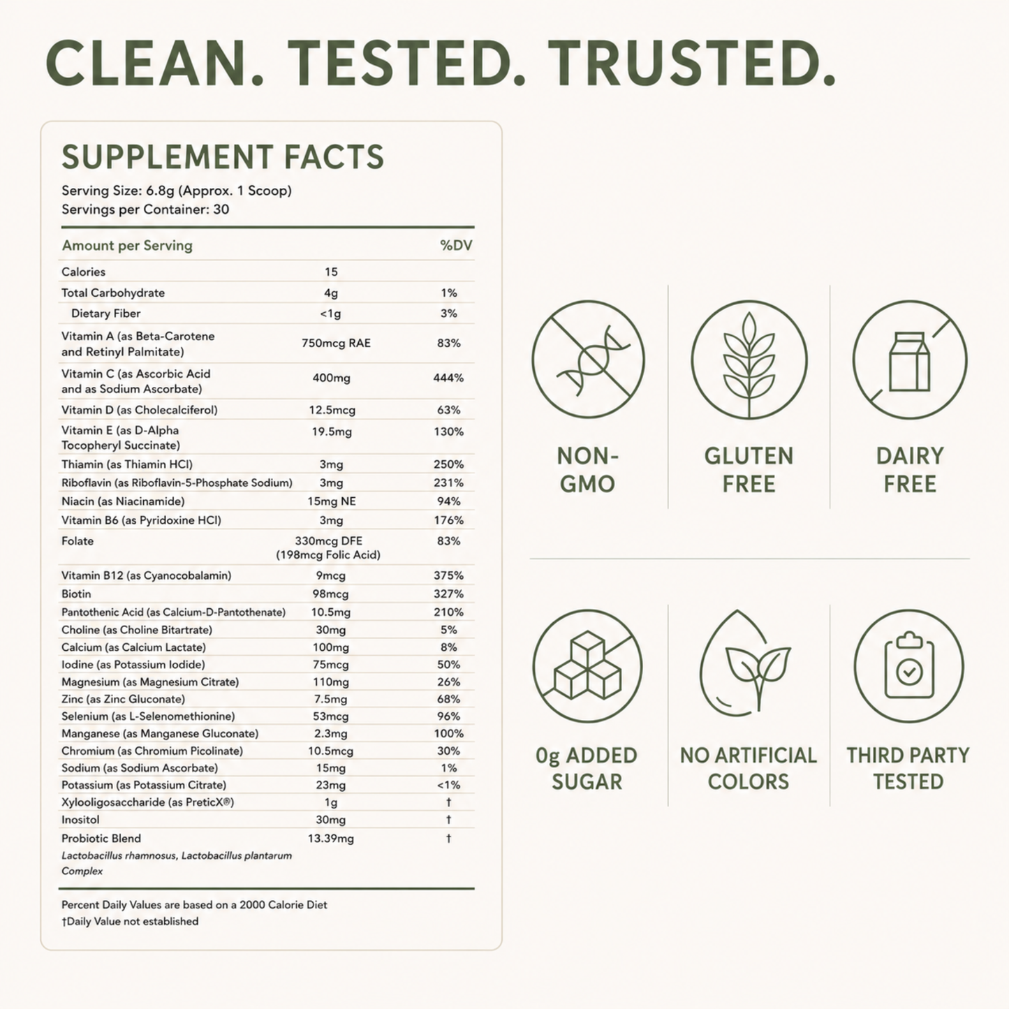 Focus Attention Daily Multivitamin